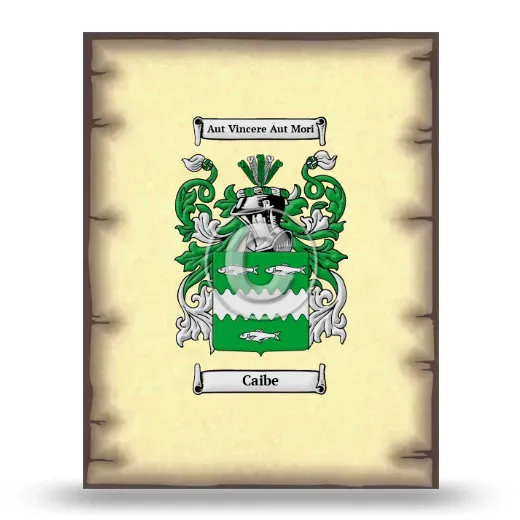 Caibe Coat of Arms Print