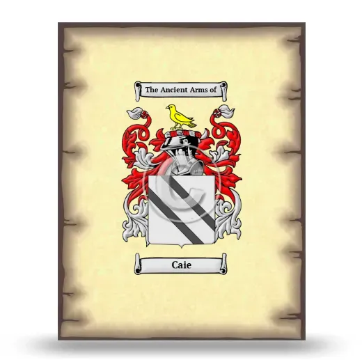 Caie Coat of Arms Print