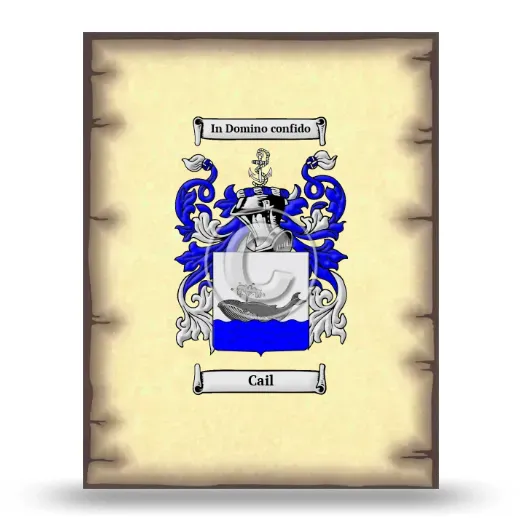 Cail Coat of Arms Print