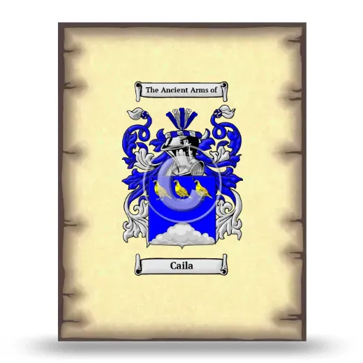 Caila Coat of Arms Print