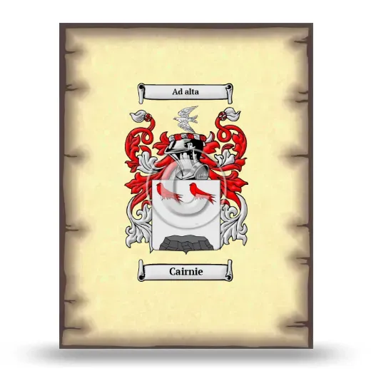 Cairnie Coat of Arms Print