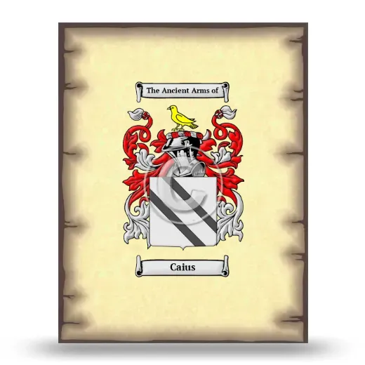 Caius Coat of Arms Print