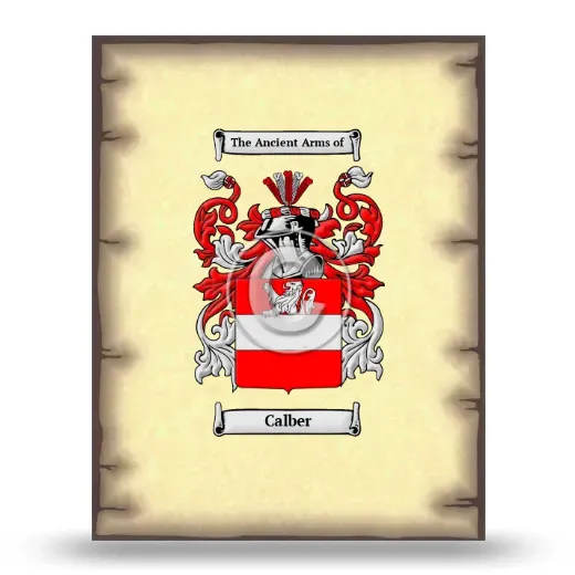 Calber Coat of Arms Print