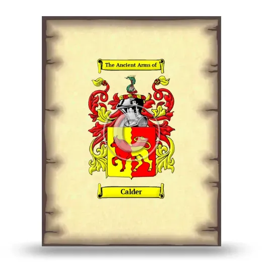 Calder Coat of Arms Print