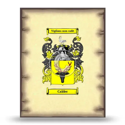 Calder Coat of Arms Print