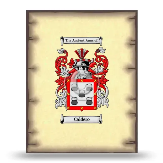 Caldero Coat of Arms Print