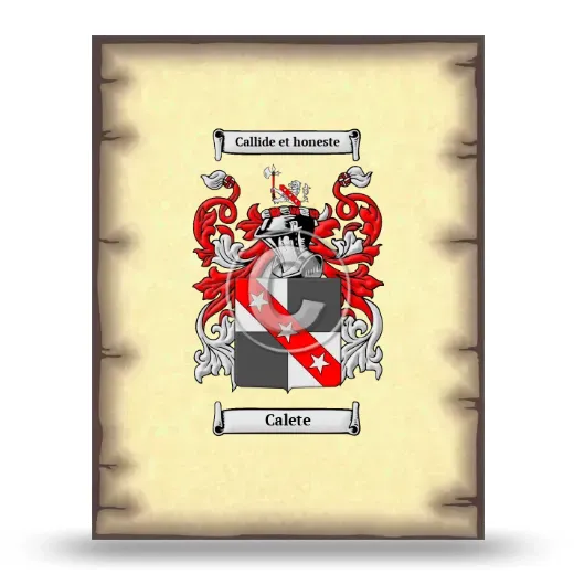 Calete Coat of Arms Print