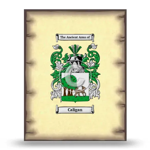 Caligan Coat of Arms Print