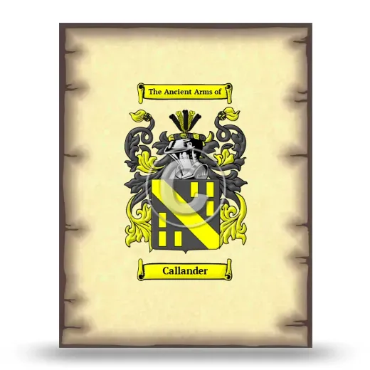 Callander Coat of Arms Print
