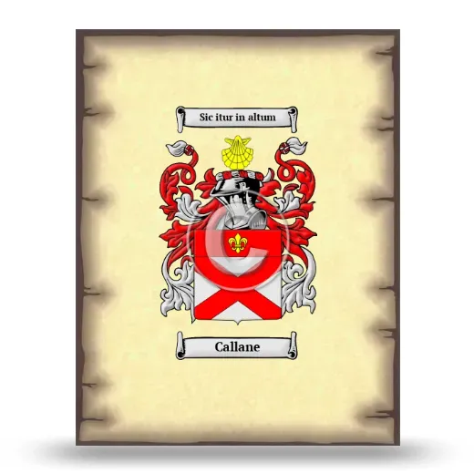 Callane Coat of Arms Print