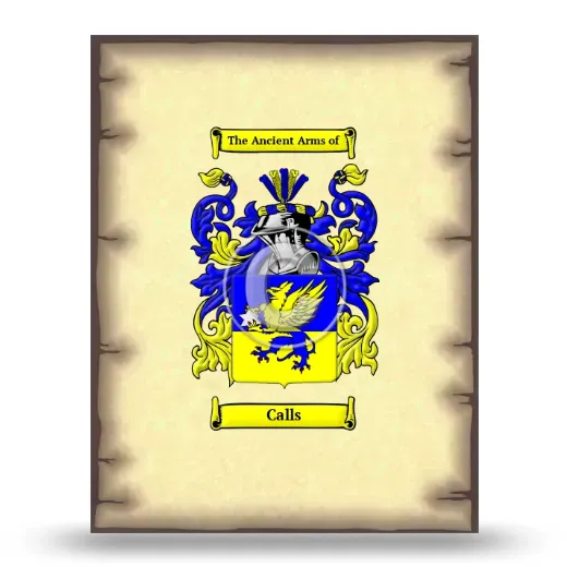 Calls Coat of Arms Print