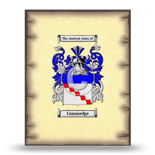Cammedge Coat of Arms Print