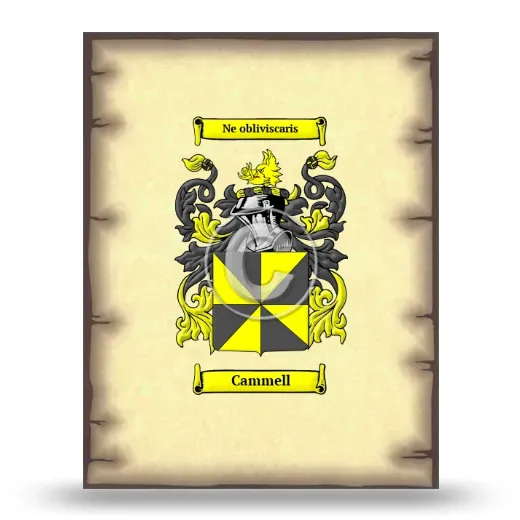 Cammell Coat of Arms Print
