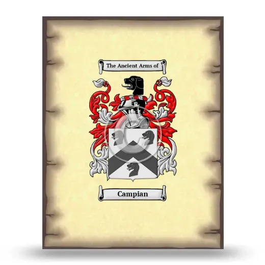 Campian Coat of Arms Print