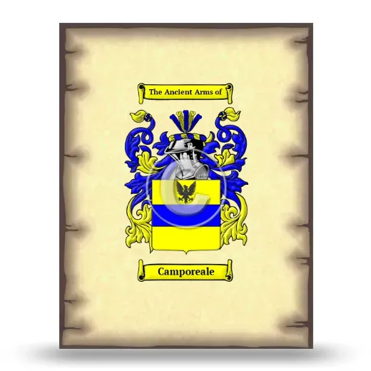 Camporeale Coat of Arms Print