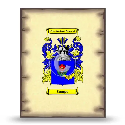 Campy Coat of Arms Print