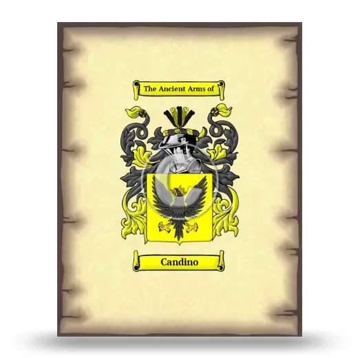 Candino Coat of Arms Print
