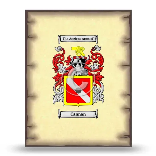Cannan Coat of Arms Print