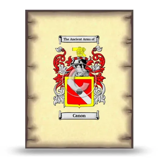 Canon Coat of Arms Print