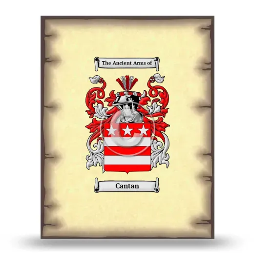 Cantan Coat of Arms Print