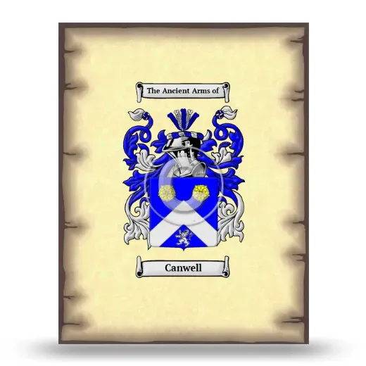 Canwell Coat of Arms Print