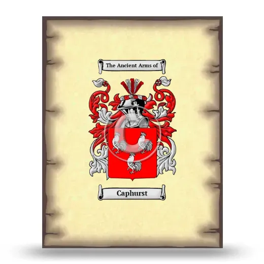 Caphurst Coat of Arms Print