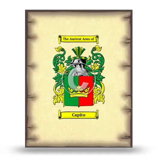 Capito Coat of Arms Print