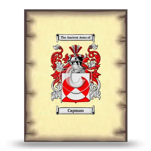 Capman Coat of Arms Print