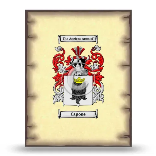 Capone Coat of Arms Print