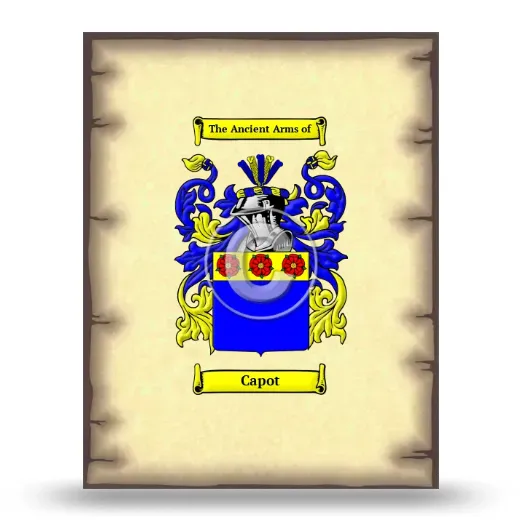 Capot Coat of Arms Print