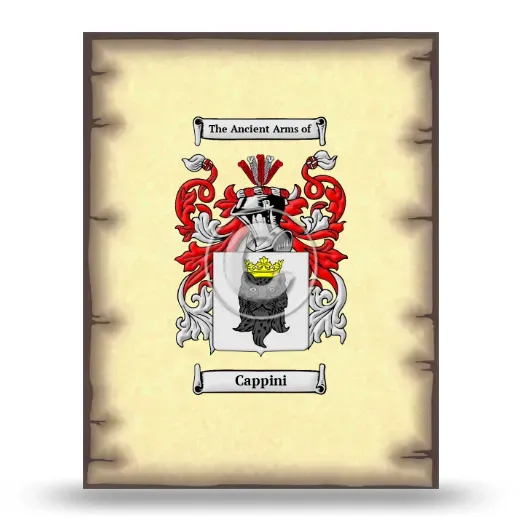Cappini Coat of Arms Print