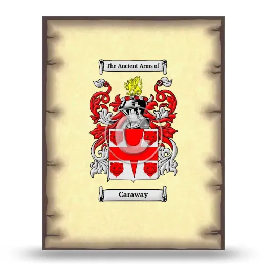 Caraway Coat of Arms Print