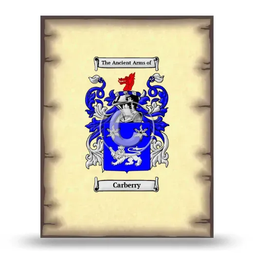 Carberry Coat of Arms Print