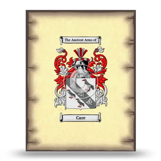 Care Coat of Arms Print