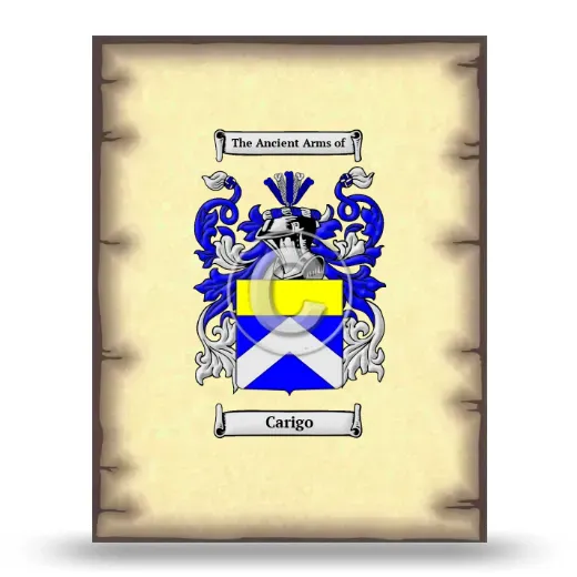 Carigo Coat of Arms Print