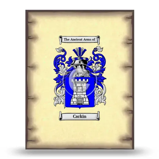 Carkin Coat of Arms Print