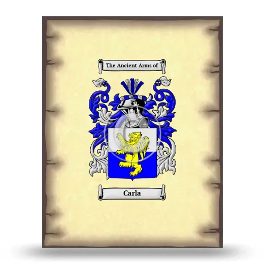 Carla Coat of Arms Print