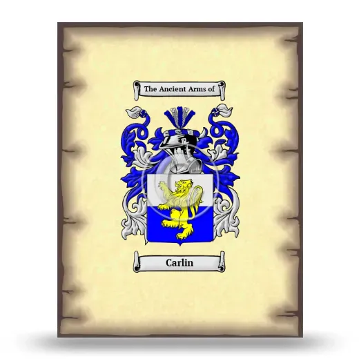 Carlin Coat of Arms Print