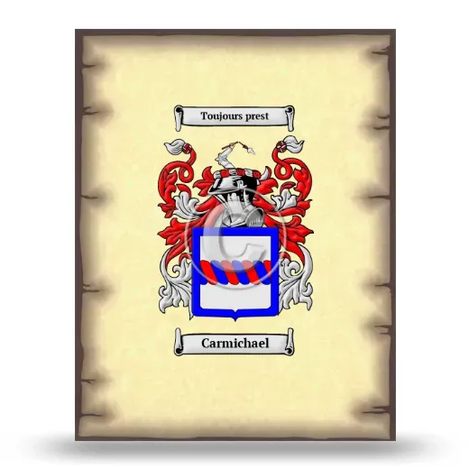 Carmichael Coat of Arms Print