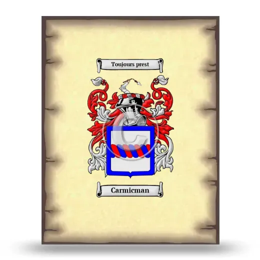 Carmicman Coat of Arms Print