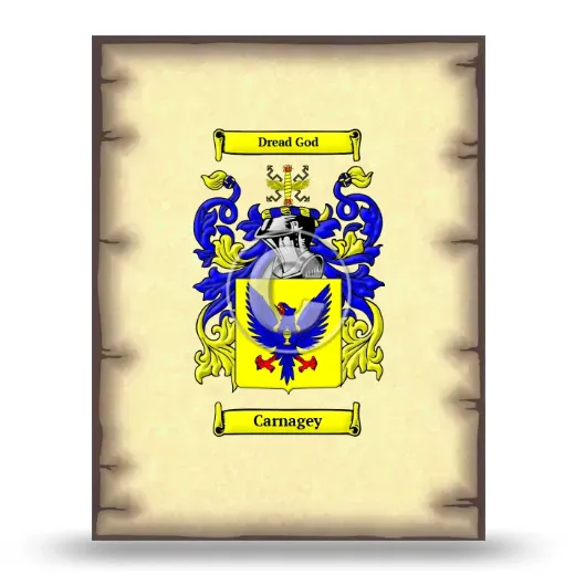 Carnagey Coat of Arms Print