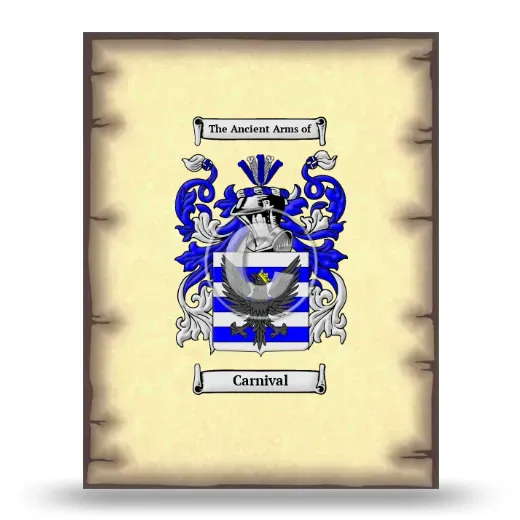 Carnival Coat of Arms Print