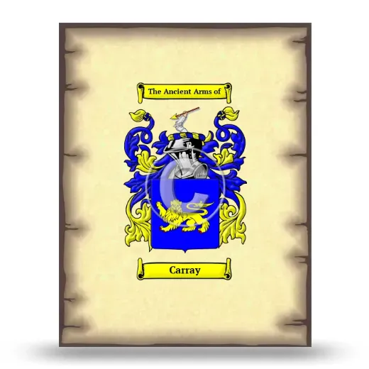 Carray Coat of Arms Print