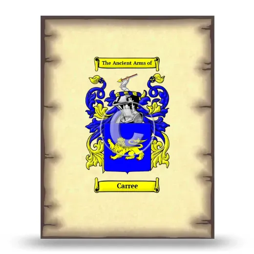 Carree Coat of Arms Print