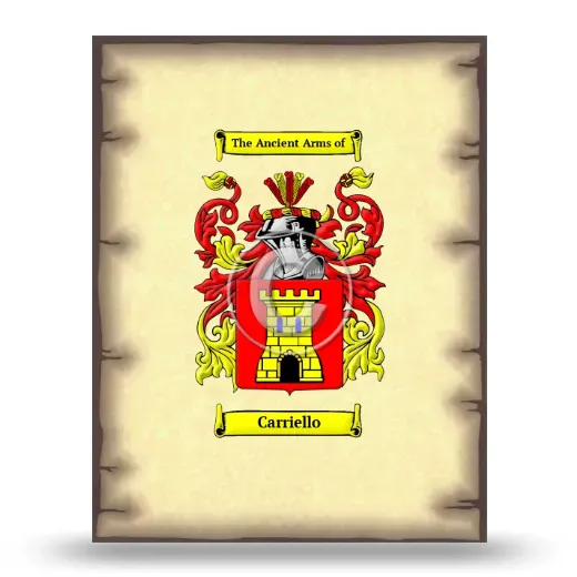 Carriello Coat of Arms Print