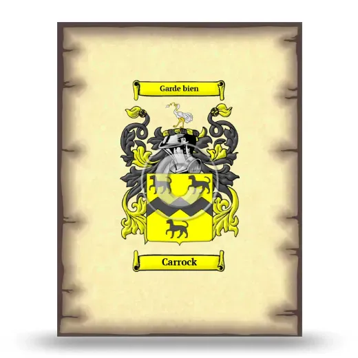Carrock Coat of Arms Print