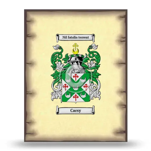 Carsy Coat of Arms Print