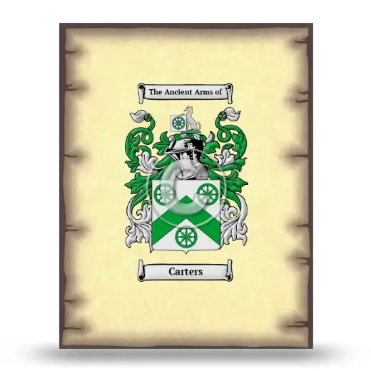 Carters Coat of Arms Print