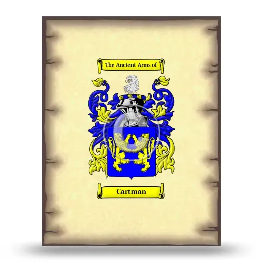 Cartman Coat of Arms Print