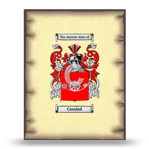 Casalad Coat of Arms Print